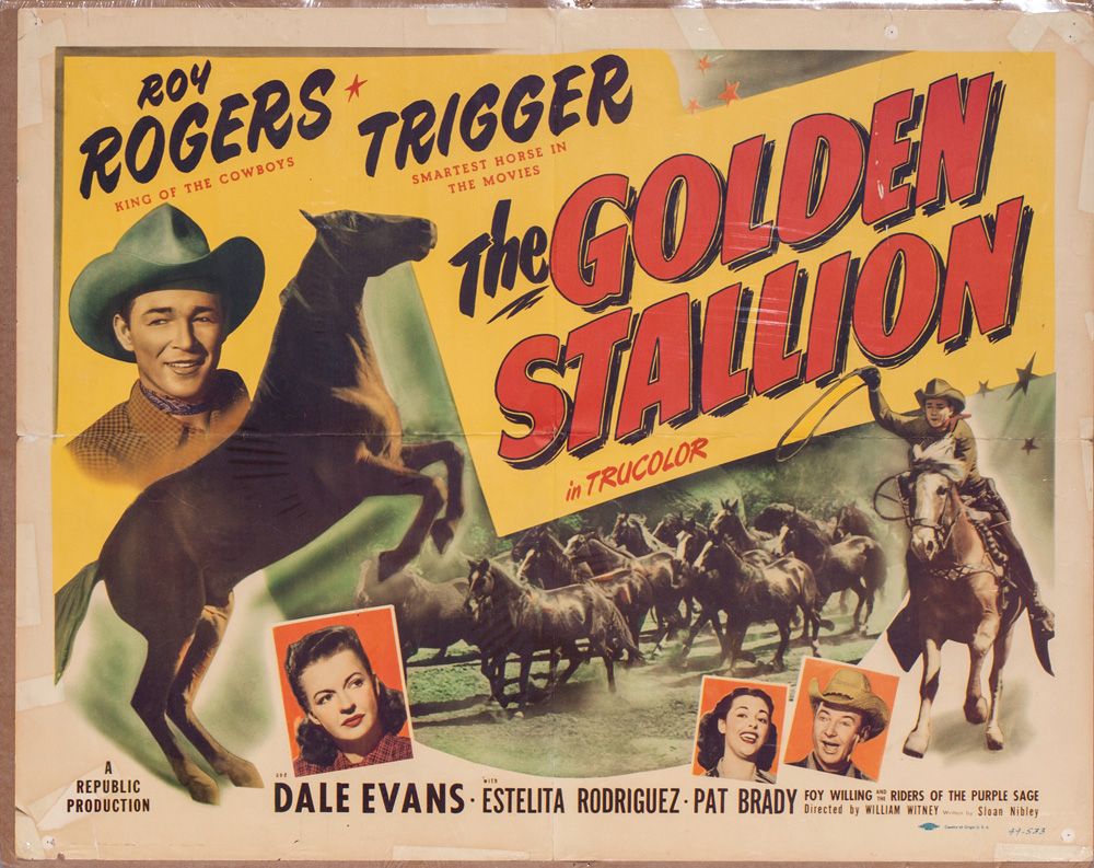 The Golden Stallion movie poster