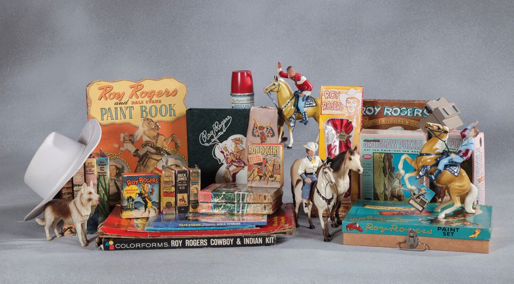 Roy Rogers toy selection