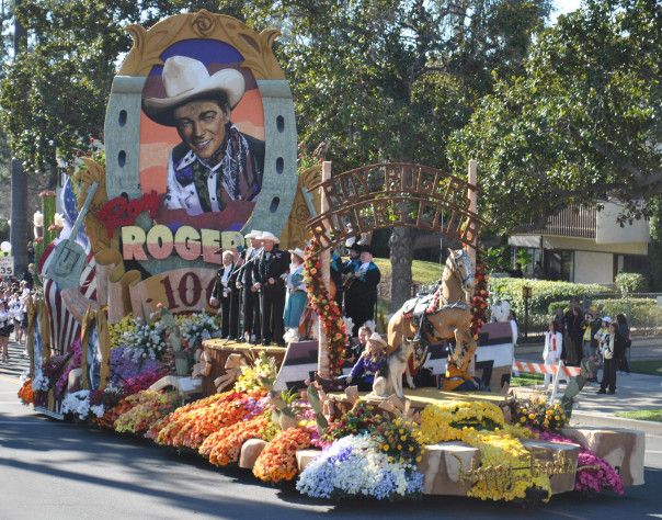 Roy Rogers float - Rose Parade